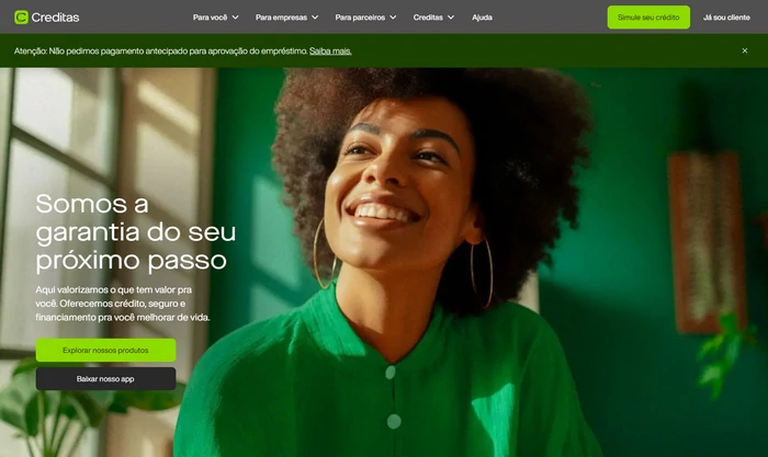 Empréstimo Creditas