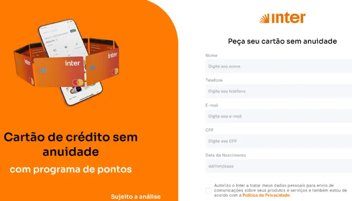 Cartão Inter