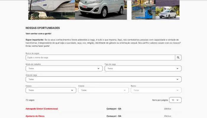 Como conseguir uma vaga na BYD Brasil