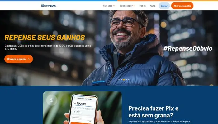 Como solicitar o cartão RecargaPay