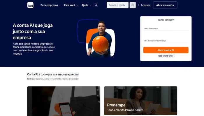 Cartão Itaú empresas veja como pedir para seu negócio