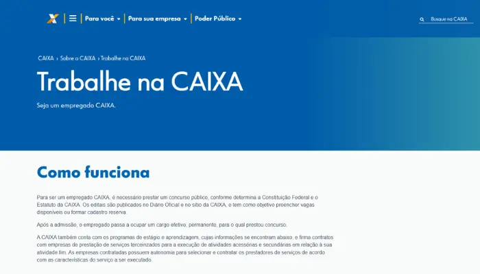Jovem Aprendiz Caixa: inscrição, seleção e informações oficiais para começar com segurança