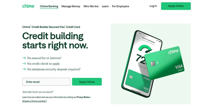 Chime Credit Builder Secured Visa Chime Credit Builder Secured Visa